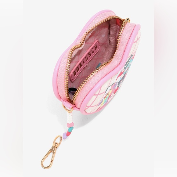 Sanrio Hello Kitty & Friends Emo Kyun Heart Coin Purse Bag Charm BoxLunch Excl - Picture 6 of 6